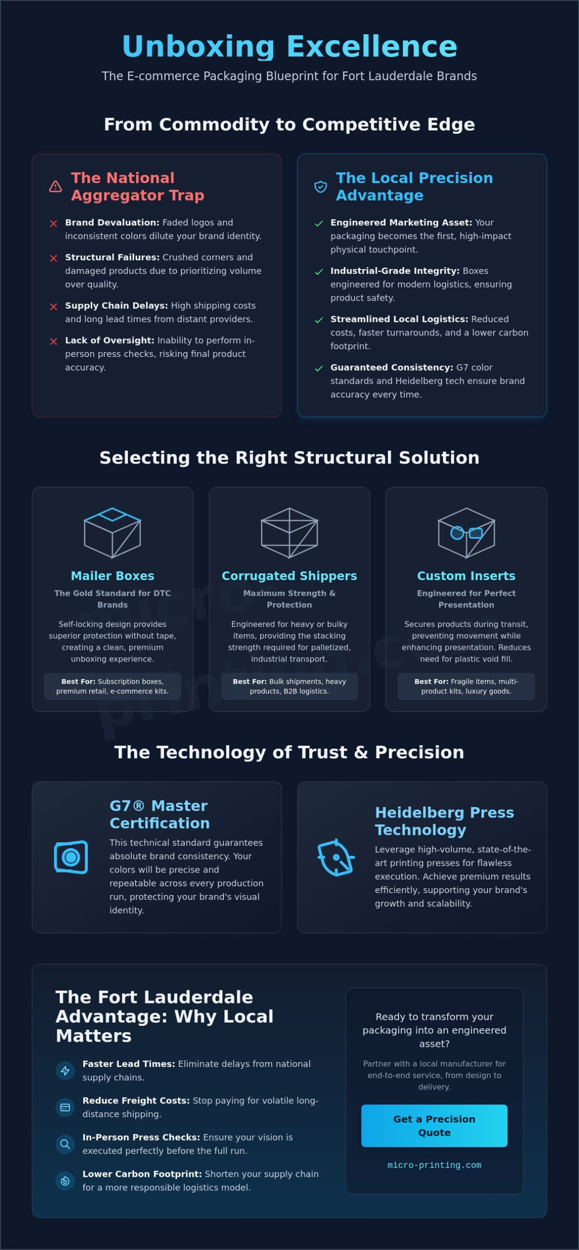 Custom Box Printing for E-commerce in Fort Lauderdale: The 2026 Brand Guide