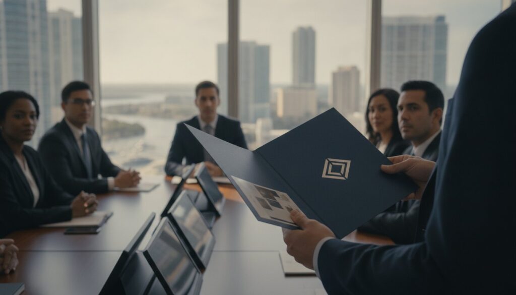 Custom Presentation Folders for Sales Teams: The 2026 Executive Guide