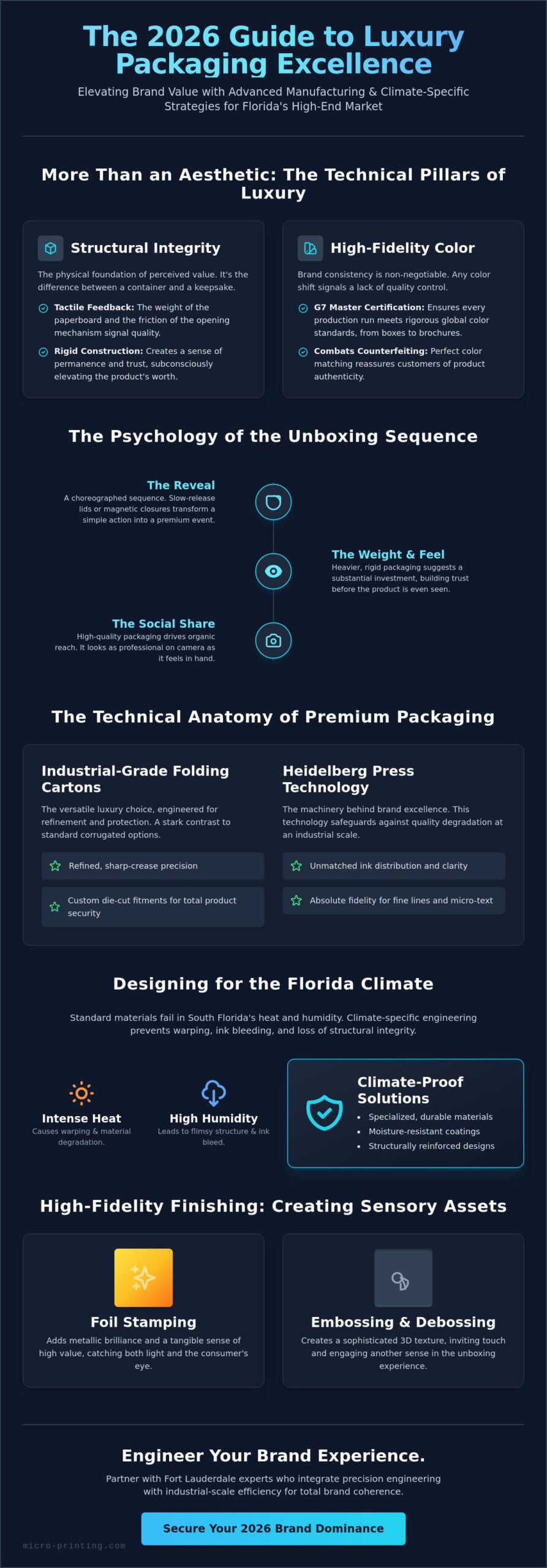 Luxury Packaging for High-End Products in Florida: The 2026 Brand Excellence Guide