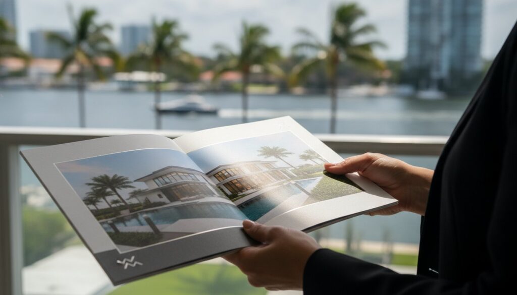 Real Estate Brochure Printing in South Florida: The 2026 Premium Guide